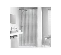 Rideau de douche Hammam 180 cm Argenté