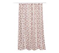 Rideau de Douche Imprimé Bloom Polyester 180x200cm Rose