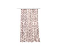 Rideau de Douche Imprimé Bloom Polyester 180x200cm Rose