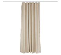 Rideau de douche L180cm beige effet lin - 5 five simply smart