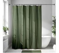 RIDEAU DE DOUCHE MICROFIBRE 180X200CM- KAKI