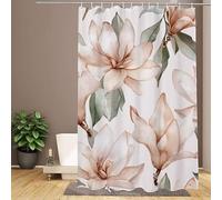 Rideau de Douche on Dirait Que, Usine Rideaux de Douche 150x180cm Shower Curtain - Imperméable, Lavable & Séchage Rapide - Textile en Polyester avec 12 Crochets - pour Hôtel Salle de Bain W1-135