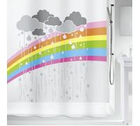 Spirella Rideau de Douche PEVA Arc en Ciel 180x200cm Multicolor