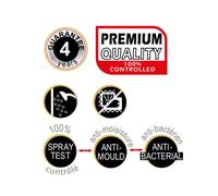 Rideau de douche - Polyester - 180x200 cm - Premium Pacco SPIRELLA