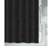 Rideau de douche - Polyester - GEORGES - 120 x 200 cm - Noir SPIRELLA