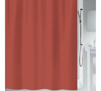 Rideau De Douche Polyester Primo 180x200cm Terracotta Spirella
