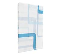 Rideau de douche PVC 200 x 180 cm bleu 150630
