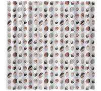 Rideau De Douche - RAYEN - 180x200cm - En PVA - Gris et beige