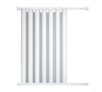 Rideau de douche résistant à l'eau avec imprimé gaufré sophistiqué, complément parfait à votre salle de bain (l 150 x H 180 cm)