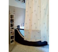 Rideau De Douche Sealife Bleu 180x200cm.