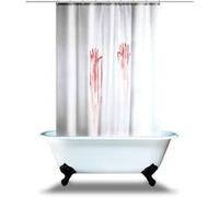 Rideau de douche traces de mains sanglantes en sang G