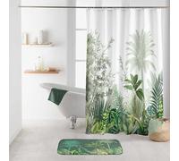 Rideau de Douche "Vagabonde" 180x200cm Kaki