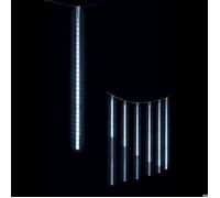 Guirlande lumineuse extérieur LED Rideau 2.10 m Blanc Blanc