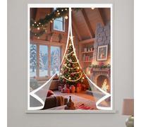 Rideau de Fenetre Magnétique 140 x 160 cm Coupe-Vent, Protection Contre Le Froid, Isolation Thermique Magnétique Moustiquaire pour Salon, Chambre Chauffante, A