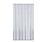 Rideau de fenêtre résistant à la pluie pour une utilisation en extérieur - En polyester - Isolation thermique - Installation facile - Rideau de tonnelle d'extérieur