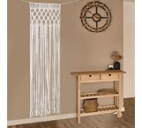 Rideau de fenêtre, rideau de décoration de porte, entretien facile Rideau de cloison, Beige