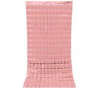 rideau de fête carrés scintillants 2x1m or rose - cda 36755 Rose G