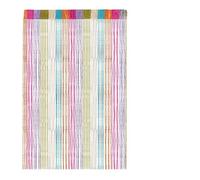 Rideau de Fil Panneau Mural, Multicolore Fil Porte, 90 X 200 cm Elégance Rideaux Franges, Parfait Anti Mouche de Perles pour Porte Coloré Divise-Pièce, pour Mariage, Fête, Café, Restaurant, Décoratif