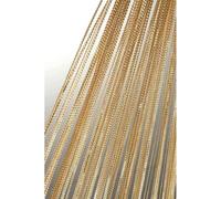 Rideau de fils ennobli de Polyester 90x250 cm or