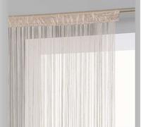 Rideau De Fils Unis Et Colorés