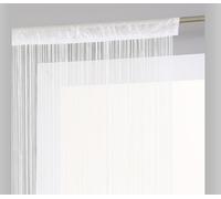 Créateur d'intérieur - Rideau Fil "Guopo" 90x200cm Blanc