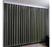 Rideau de plafond mural avec tringle 740 cm - Couverture décorative en corniche pour une installation facile - Solution de draperie élégante pour la maison et le bureau - Tissu moderne