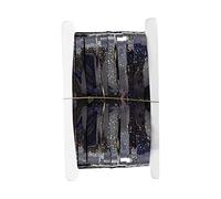 Rideau de pluie en aluminium pour anniversaire, mariage, décoration de pluie, rideau de pluie, 1 x 1 m, horizon DVD, noir, taille unique