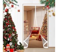 Rideau de Porte à Isolation Thermique 200 x 110 cm Durable, Coupe-Vent, Imperméable, Fermeture Automatique Rideau Porte Isolant Thermique pour Cuisine et Salon de, A