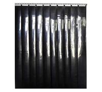 Rideau De Porte À Isolation Thermique Kit Bandes En PVC Épais Protection D'isolation Interne Et Externe Contre La Fumée, Poussière Les Oiseaux Réduisez Le Bruit Applications Industrielles(0.8x2.1m)