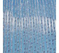 Rideau de Porte " Albi 2 100 X 230 CM Transparent / Blanc CASA Insectes