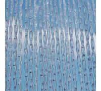 Rideau de Porte " Albi 2 100 X 230 CM Transparent / Blanc CASA Insectes