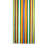 Rideau de porte Antilles en polyéthylène - 90x220 cm - multicolore