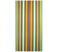 Rideau de porte Antilles polyéthylène 120x220 cm - multicolore