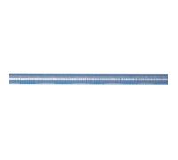 Morel Rideau de porte Antilles polyéthylène 90 x 220 cm cristal