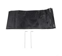 Rideau de porte arrière en tissu Oxford 420D pour camping-car utilisé comme pare-soleil, brise-vent et séparateur intérieur