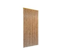 vidaXL Rideau de Porte Bambou Anti-Insectes Moustique Mouche Bar Patio Balcon