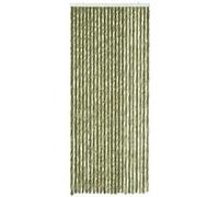 Rideau de porte chenille Florence, 90 x 220 cm, olive -