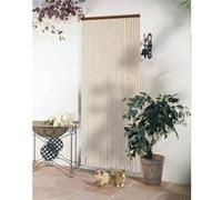 Rideau de porte chenille Florence Beige - 120 x 220 cm -