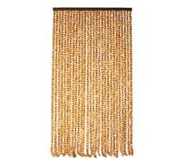 WERKA PRO Rideau Chenille Marron et Blanc 120 x 220 cm