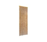 vidaXL Rideau de porte contre insectes Bambou 56 x 185 cm 43720