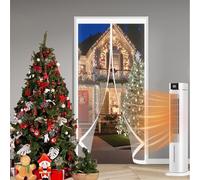 Rideau de Porte D'Hiver 174 x 115 cm Coupe-Vent, Protection Contre Le Froid, Isolation Thermique Isolant Thermique Isolation Porte pour Cuisine, Chambre à Coucher, A