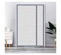 Rideau de porte d'hiver en coton épais, ouverture latérale, for la maison, for se protéger du froid et se réchauffer(W80cm X H250cm)