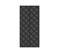 Rideau de porte d'hiver Rideau de porte coupe-vent d'hiver for portes, isolation thermique, épais, auto-absorbant, Anti-Air froid, en coton, for chambre à coucher(Black,90x210cm)