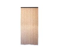 Morel Rideau de porte en bambou et perle de bois