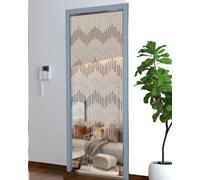 Rideau de porte en bambou, matériau respectueux de l'environnement, design moderne et élégant