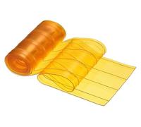 Rideau De Porte En Bande Plastique Vinyle PVC 2mm, Large 75-150cm, Coupe-vent For Congélateur, Refroidisseur, Maison, Centre Commercial, Entrepôt(1x2.4m)