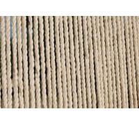 Rideau de Porte en Corde Beige Toulon 100 x 230 cm