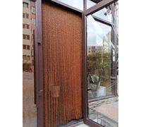 Rideau de porte en perles de bambou - Fait à la main - Décoration d'intérieur - Séparateur de pièce idéal pour porte