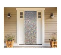 Morel – Rideau de porte en perles de bois multicolore 90 x 200 cm