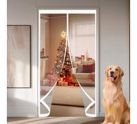 Rideau de Porte Épaississant D'Hiver 300 x 125 cm Coupe-Vent, Protection Contre Le Froid, Isolation Thermique Isolation de Porte D'Hiver pour Cuisine, Chambre à Coucher, A